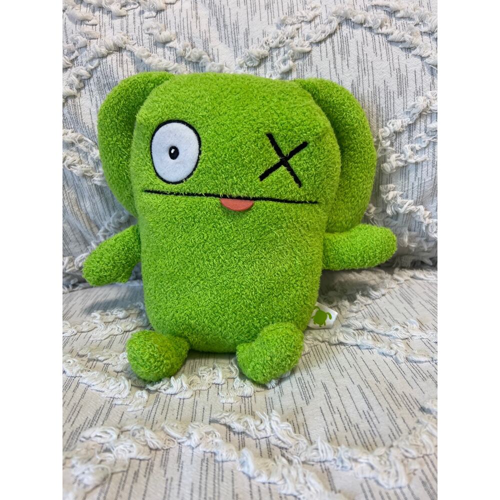 Uglydolls Ugly Doll Ox 8" Green Monster Plush Stuffed Animal 2019 Hasbro